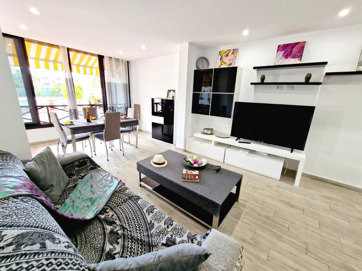 Luxury San Marino Apartment & Pool View Los Cristianos  Eksteriør billede