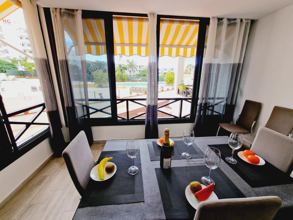 Luxury San Marino Apartment & Pool View Los Cristianos  Eksteriør billede